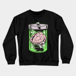 Brain in a Jar Crewneck Sweatshirt